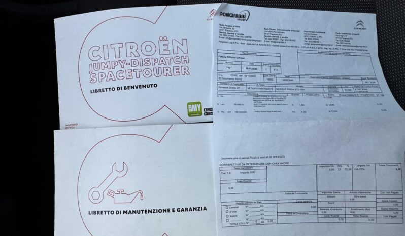 Citroen Jumpy Furgone- 2022 pieno