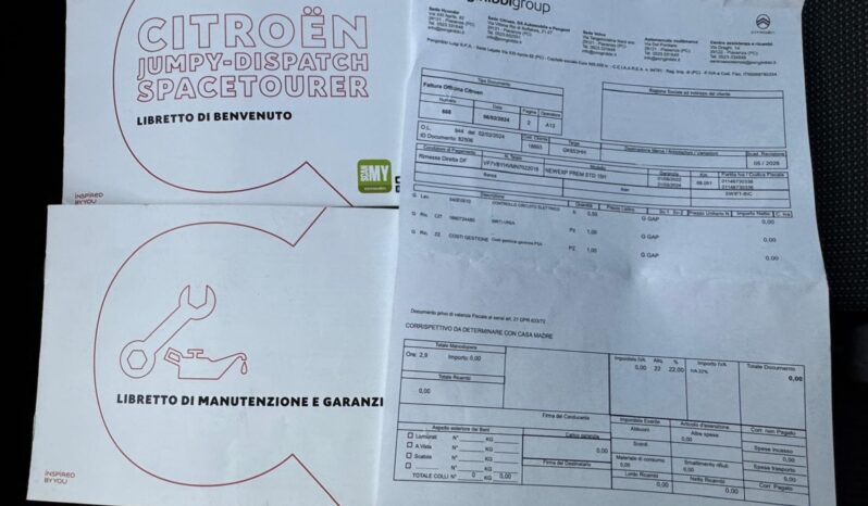 Citroen Jumpy Furgone- 2022 pieno